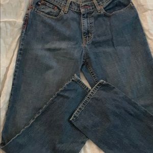 Ralph Lauren bootcut jeans.